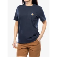 Koszulki sportowe damskie - T-shirt bawełniany damski Carhartt Workwear Pocket S/S T-Shirt - miniaturka - grafika 1