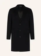 Płaszcze damskie - Zegna Płaszcz Wełniany schwarz - miniaturka - grafika 1