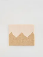 Apaszki i szaliki damskie - Reserved - Wzorzysty komin - beżowy - miniaturka - grafika 1