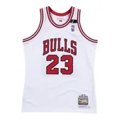 Koszulki męskie - Koszulka meczowa Mitchell & Ness Authentic Michael Jordan Chicago Bulls 1991-92 - AJY4LG19006-CBUWHIT91MJO-M - miniaturka - grafika 1