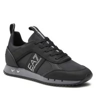 Sneakersy damskie - Emporio Armani Sneakersy EA7 X8X027 XK219 Q226 Black/Iron Gate/Silv - miniaturka - grafika 1