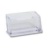 Wizytowniki - OK-OFFICE Przybornik na wizytówki akrylowy OK Office PT25T - miniaturka - grafika 1