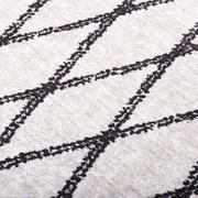 Dywany - vidaXL Dywan z możliwością prania, 160x230 cm, czarno-biały - miniaturka - grafika 1