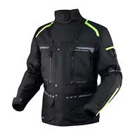 Odzież motocyklowa - REBELHORN Cubby IV kurtka motocyklowa dla mężczyzn z membraną REISSA CE Level 2, ochrona łokci i ramion, płyty z siatki stalowej, ThermoLite Liner, neoprenowy pokrowiec na telefon komórkowy - miniaturka - grafika 1