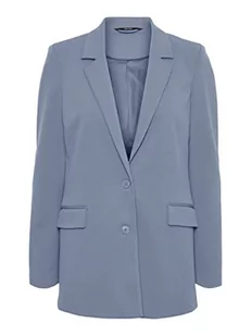 VERO MODA Vmamira Ls Loose Ga Noos blezer damski, niebieski (China Blue), XS - Marynarki i żakiety damskie - miniaturka - grafika 1