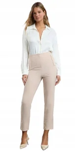 TRENDYOL BEŻOWE CYGARETKI Z PASKAMI I PRZETARCIAMI 34 5_A - Spodnie damskie TRENDYOL BEŻOWE CYGARETKI Z PASKAMI I PRZETARCIAMI 34 5_A - Spodnie damskie - miniaturka - grafika 1