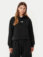 Bluzy damskie - The North Face Bluza Essential NF0A89EX Czarny Regular Fit - miniaturka - grafika 1