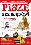 Pozostałe książki - Piszę bez błędów. Ortografia  na wesoło wyd. 2023 - miniaturka - grafika 1