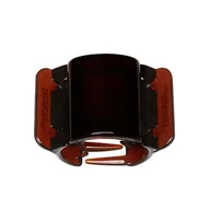 Ozdoby do włosów - Linziclip, Klamra Midi Black-Tortoiseshell - miniaturka - grafika 1
