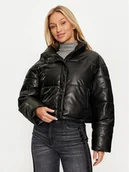 Kurtki damskie - REPLAY Kurtka zimowa W7873 .000.85056 Czarny Regular Fit - miniaturka - grafika 1