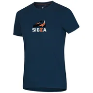 Koszulki sportowe męskie - Koszulka męska Ocún Classic T Men Sigma-Shoe Rozmiar: XL / Kolor: ciemnoniebieski - miniaturka - grafika 1
