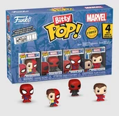 Figurki dla dzieci - funko pop! marvel bitty 4 pack 2.5cm spider-man peter parker figurka - miniaturka - grafika 1