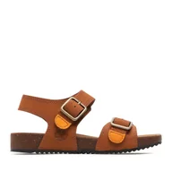 Buty dla dziewczynek - Sandały Timberland Castle Island 2 Strap TB0A427QF13 Brązowy - miniaturka - grafika 1