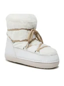 Botki damskie - DeeZee Śniegowce NS9034-01 Biały - miniaturka - grafika 1