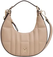 Torebki damskie - Tommy Hilfiger Damski TH FEMININE MOON CROSSOVER AW0AW17635 Crossover, Beżowy (Coastal Taupe), OS, Beżowy (Coastal Taupe), One Size - miniaturka - grafika 1