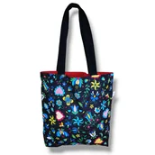 Torby i wózki na zakupy - Torba shopperka torba shopper zakupowa kaszubski folk - miniaturka - grafika 1