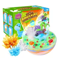 Mały naukowiec - Hodowla Kryształów Dinozaur Led Zestaw Naukowy - miniaturka - grafika 1