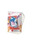 Zabawki kreatywne - Album do kolorowania piaskiem Magiczny Świat 5l+ Sabbiarelli - miniaturka - grafika 1