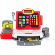 Zabawy w naśladowanie dorosłych - 2 x KASA SKLEPOWA FISKALNA INTERAKTYWNA DLA DZIECI XL MATADI - miniaturka - grafika 1