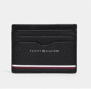 Tommy Hilfiger portfel skóra naturalna czarny Cc Holder - uniseks - Portfele - miniaturka - grafika 1