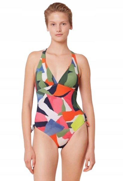 TRIUMPH STRÓJ JEDNOCZĘŚCIOWY DAMSKI WZORZYSTY 46C JSJ