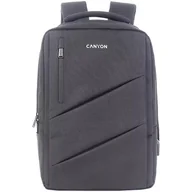 Torby na laptopy - Torba dla laptopa Canyon BPE-5 pro 15.6" (CNS-BPE5GY1) Szary - miniaturka - grafika 1