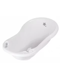 Keeeper Maria Stars wanienka 84 cm z korkiem kosmiczny biały - Wanienki dla dzieci - miniaturka - grafika 1
