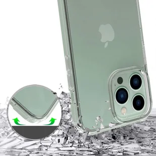 Etui ochronne obudowa Alogy Hybrid Case do Apple iPhone 14 Pro Przezroczyste + Szkło - Etui i futerały do telefonów - miniaturka - grafika 5