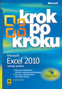 Microsoft Excel 2010 krok po kroku - Aplikacje biurowe - miniaturka - grafika 1