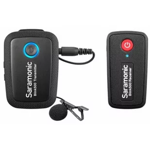 SARAMONIC Bezprzewodowy zestaw audio  Blink500 B1 RX + TX - Pudełka i akcesoria na płyty CD - miniaturka - grafika 3