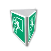 Systemy ekspozycyjne i znaki informacyjne - AE816 OKNO EWAKUACYJNE Z DRABINĄ EWAKUACYJNĄ (3D DOŚCIENNY), PN - PŁYTA PCV 1MM; (350X350MM) - miniaturka - grafika 1