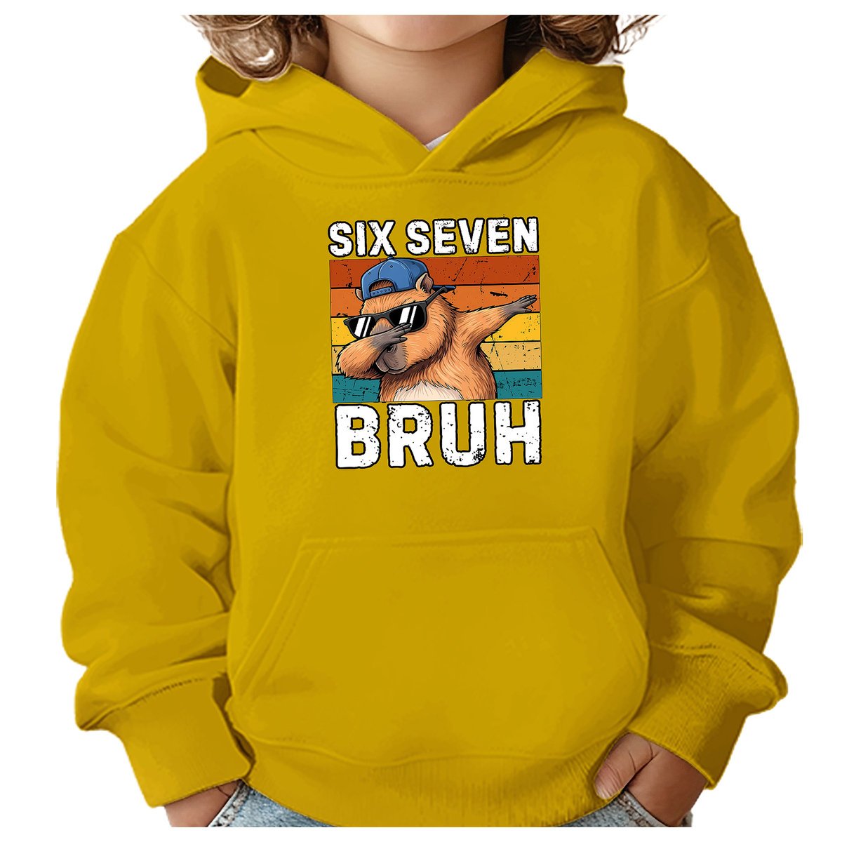 BLUZA DZIECIĘCA 67 SIX SEVEN VIRAL CAPYBARA 146-152 CHŁOPIĘCA DZIEWCZĘCA