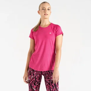 Dare 2b - Damska Koszulka Szybkoschnąca Corral Różowy, Rozmiar: 38 - Koszulki i topy damskie - miniaturka - grafika 1