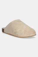 Klapki i japonki damskie - adidas Originals klapki zamszowe Adimule damskie kolor beżowy JP8730 - miniaturka - grafika 1