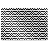 Podnóżki, podpórki, podkładki - Podkładka pod krzesło obrotowe Czarny szlaczek 120x90 cm - miniaturka - grafika 1