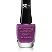 Lakiery do paznokci - Max Factor Masterpiece Xpress Quick Dry lakier do paznokci 8 ml 360 Pretty As Plum - miniaturka - grafika 1