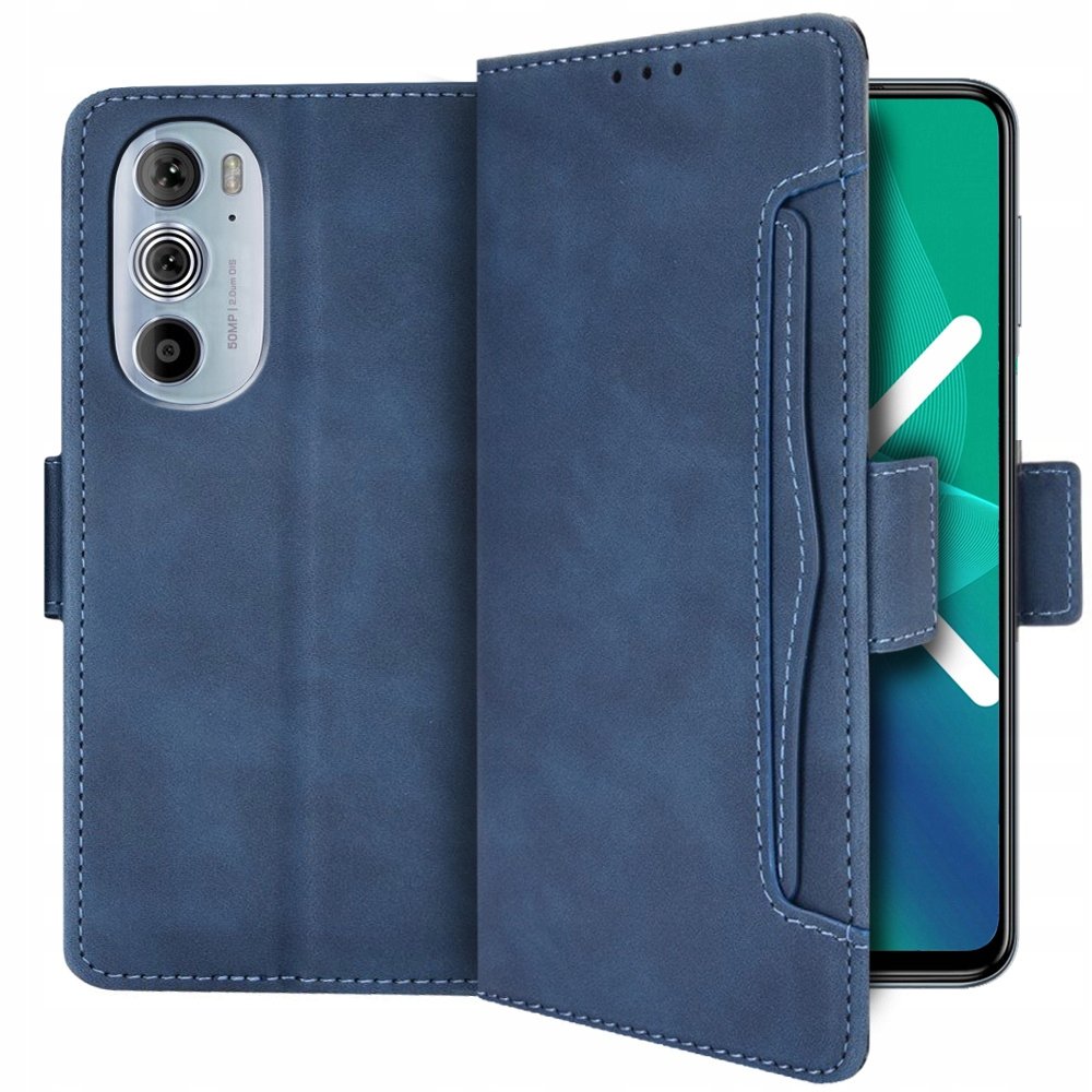 Etui z klapką do Motorola Edge 30 Pro Obudowa Case Skórzany Portfel