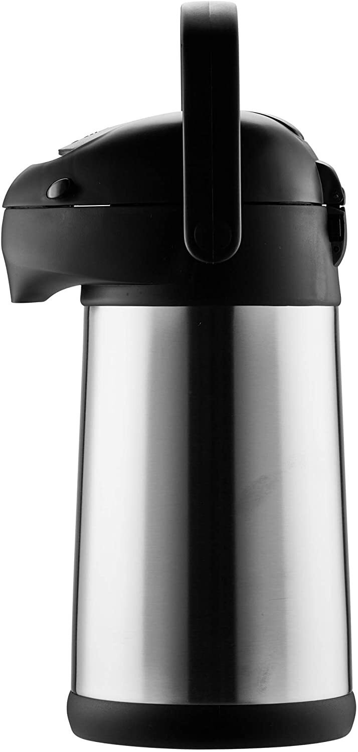 Helios dzbanek próżniowy z pompką ze stali nierdzewnej 2,5 l 8207