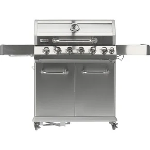 Yato GRILL GAZOWY 6+1 STAL NIERDZEWNA 20,5KW, Z SZYBĄ YG-20016 - Grille gazowe - miniaturka - grafika 1