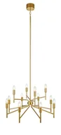 Lampy sufitowe - Markslojd lampa wisząca Regent 12L 12xE14 złota 108106 - miniaturka - grafika 1
