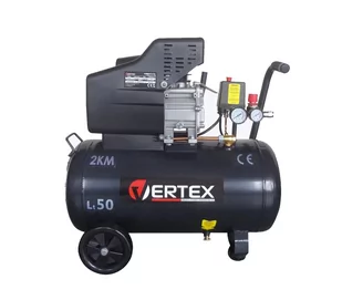 Kompresor olejowy 1,5KW 50L VHC50 Vertex - Sprężarki i kompresory - miniaturka - grafika 1