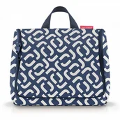 Kosmetyczki, organizery i kuferki - Kosmetyczka toiletbag xl signature navy kod: RWO4073 - miniaturka - grafika 1