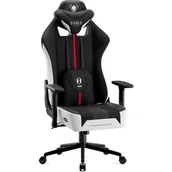 Fotele gamingowe - Fotel DIABLO CHAIRS X-Player 2.0 (S) Biało-czarny - miniaturka - grafika 1