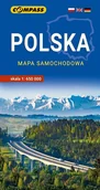 Atlasy i mapy - Polska mapa samochodowa 1650 000 - książka - miniaturka - grafika 1