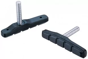 Klocki hamulcowe 72mm Baradine 945 czarne bolec - Części rowerowe - miniaturka - grafika 1