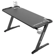 Biurka gamingowe - Ultradesk SPACE XXL czarne - miniaturka - grafika 1