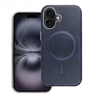 Etui i futerały do telefonów - Futerał GENTLEMAN MAG COVER kompatybilny z MagSafe do IPHONE 16e SE 4 2025 granatowy - miniaturka - grafika 1