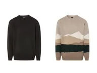 Swetry męskie - LIVERGY® Sweter męski, luźny krój - miniaturka - grafika 1