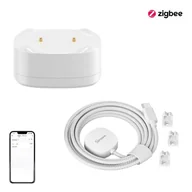 Systemy inteligentnych domów - Sonoff czujnik zalania/wycieku wody ZigBee SNZB-05P + Kabel WLDC200 - miniaturka - grafika 1