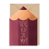 Kartki okolicznościowe i zaproszenia - Karnet Podziękowania - miniaturka - grafika 1